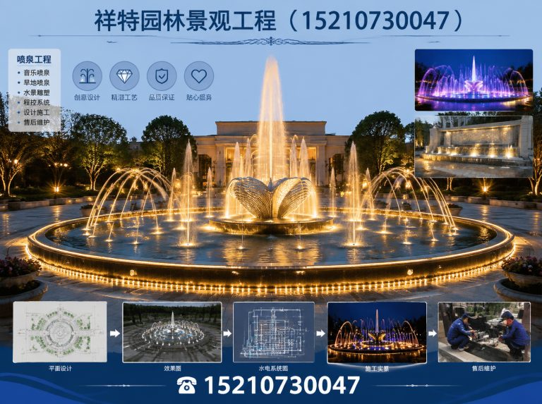 雄县祥特园林景观工程展示图